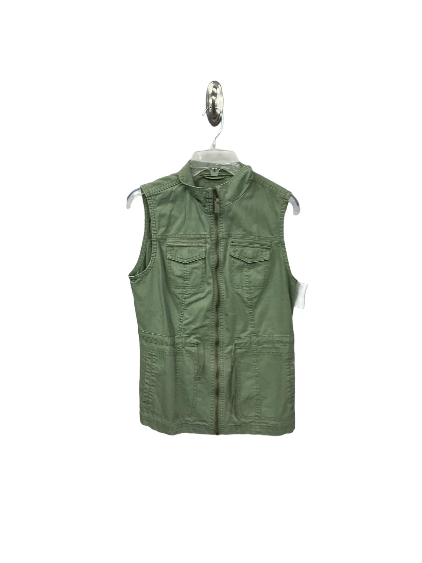 Vest Other By Merona In Green, Size: S