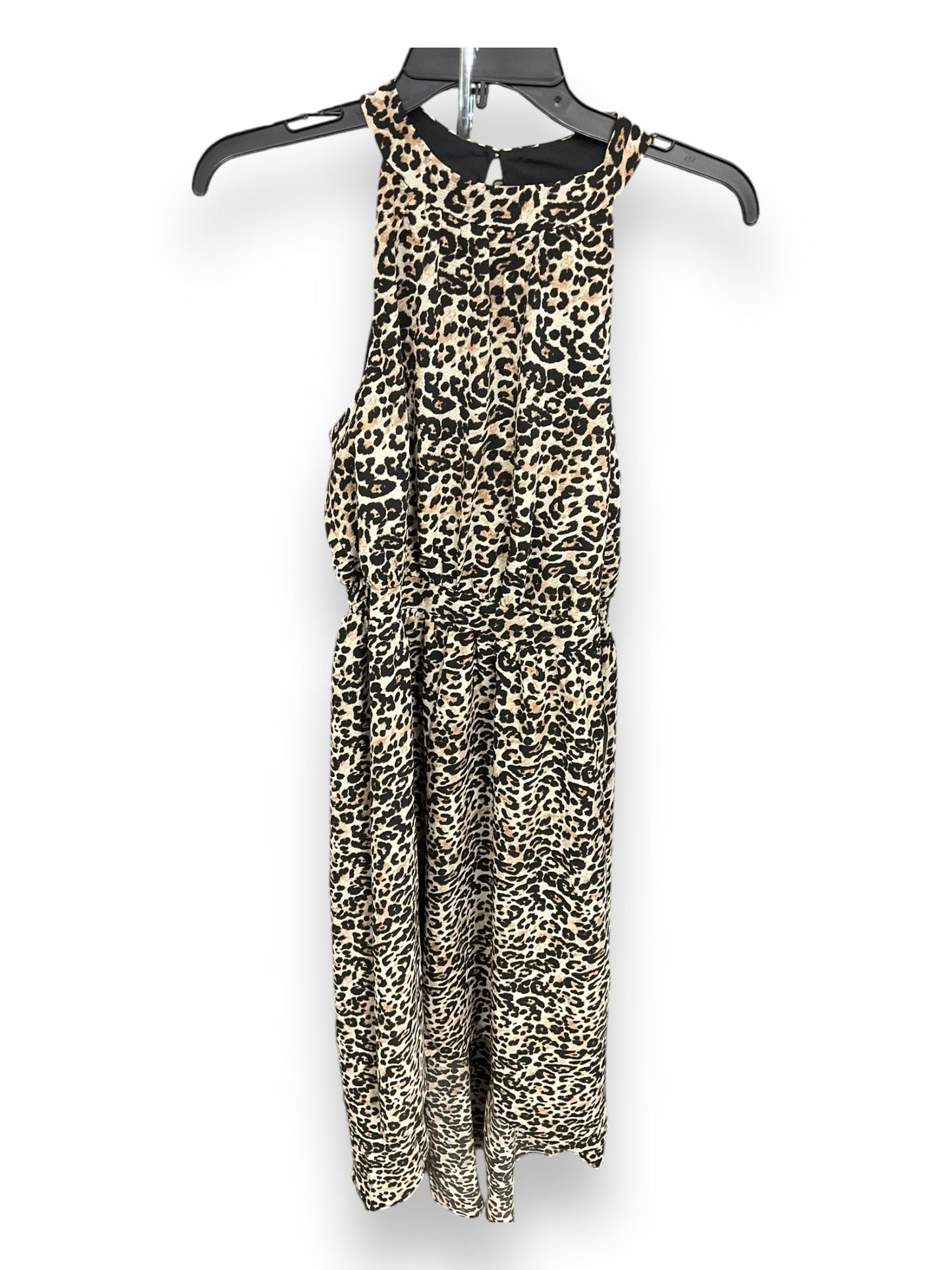 Dress Casual Midi By Vince Camuto In Animal Print, Size: 8