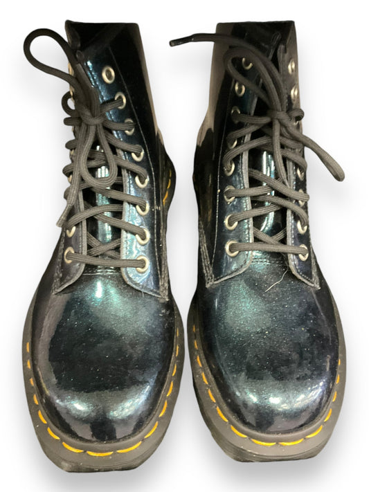 Boots Combat By Dr Martens In Green, Size: 7