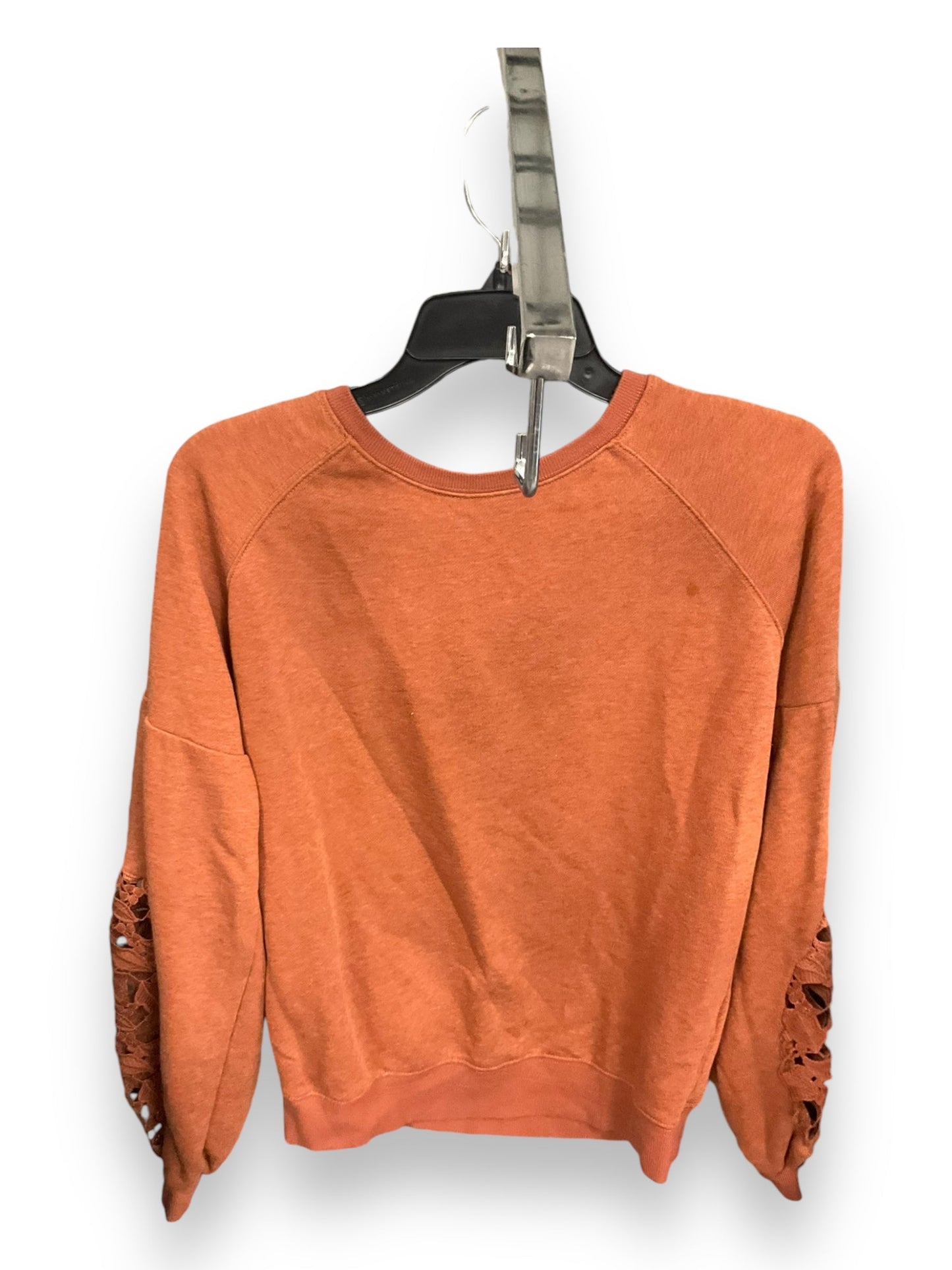 Top Long Sleeve By Miss Me In Orange, Size: S