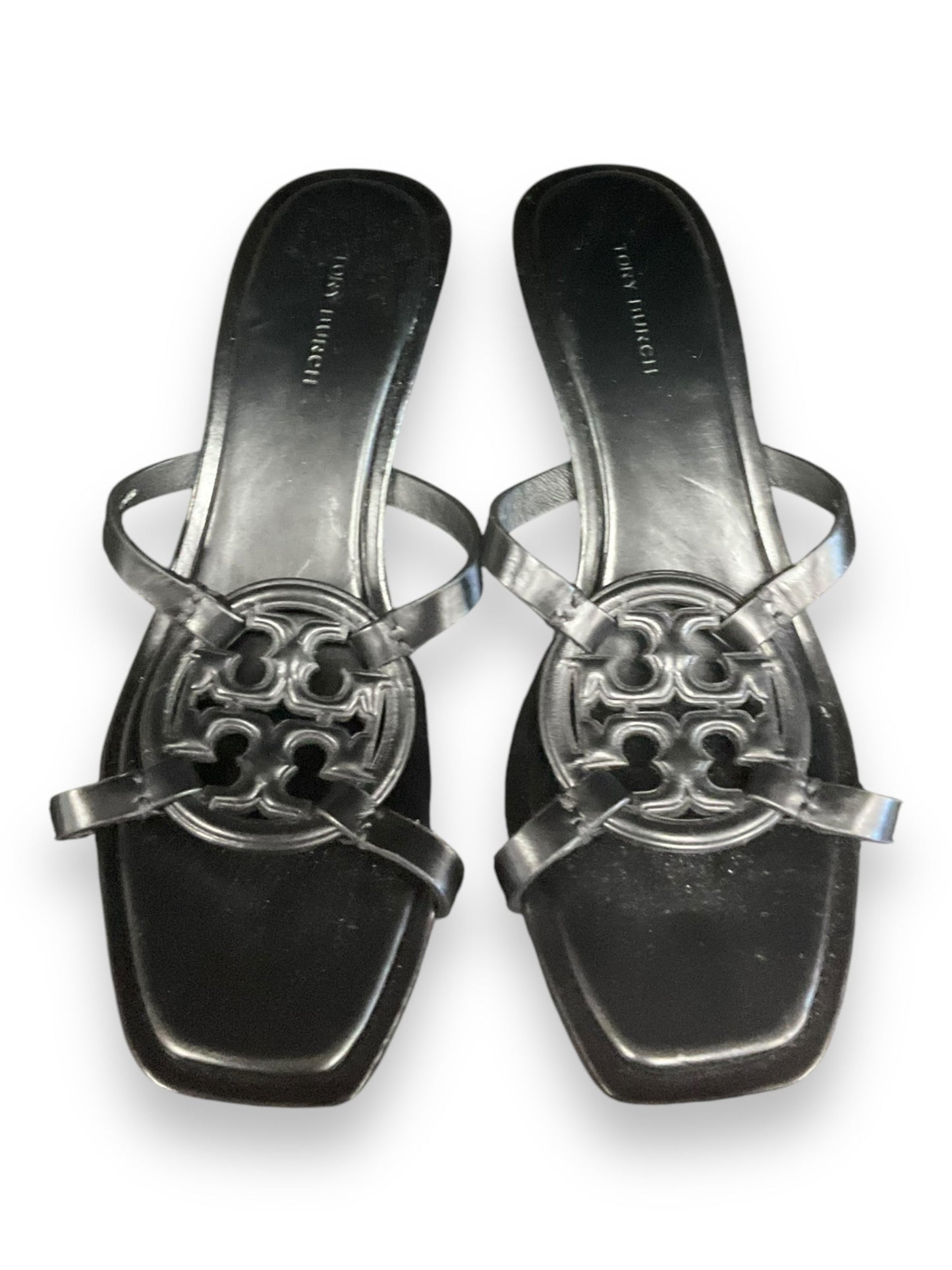 Sandals Designer By Tory Burch In Black, Size: 7.5