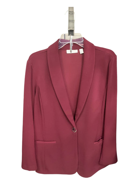 Blazer By Susan Graver In Red, Size: L