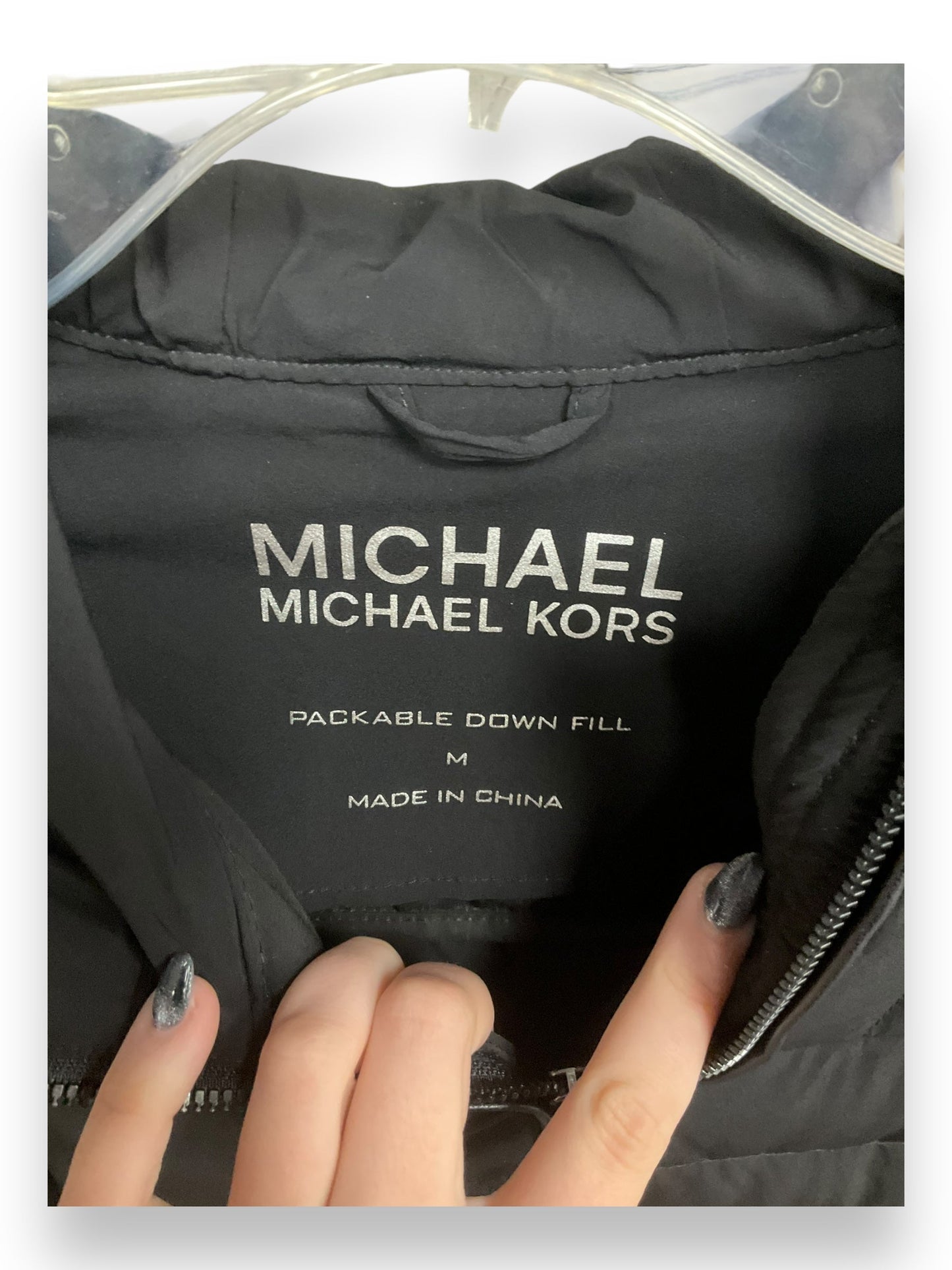 Coat Puffer & Quilted By Michael By Michael Kors In Black, Size: M