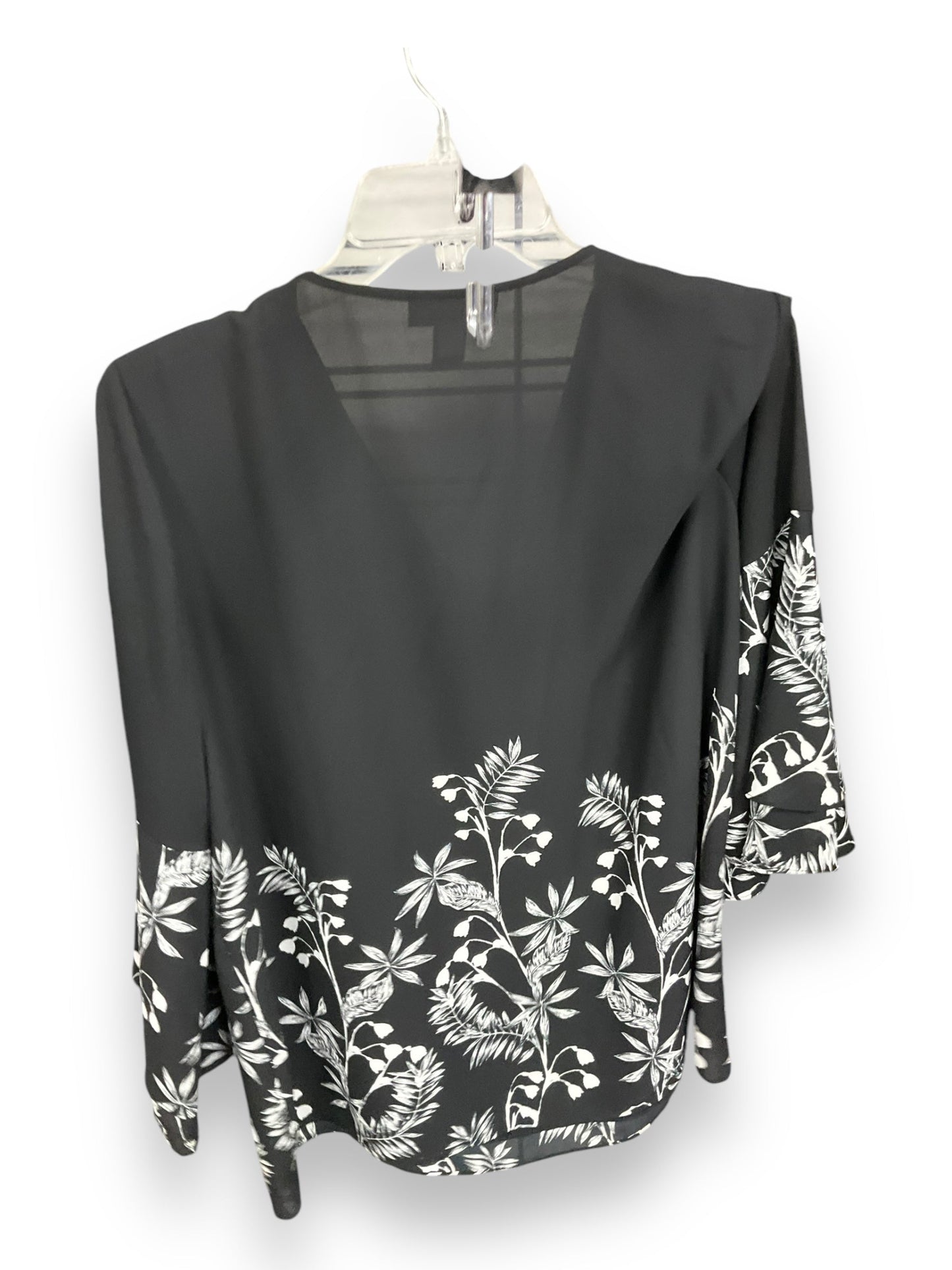 Blouse 3/4 Sleeve By Alfani In Floral, Size: Xl