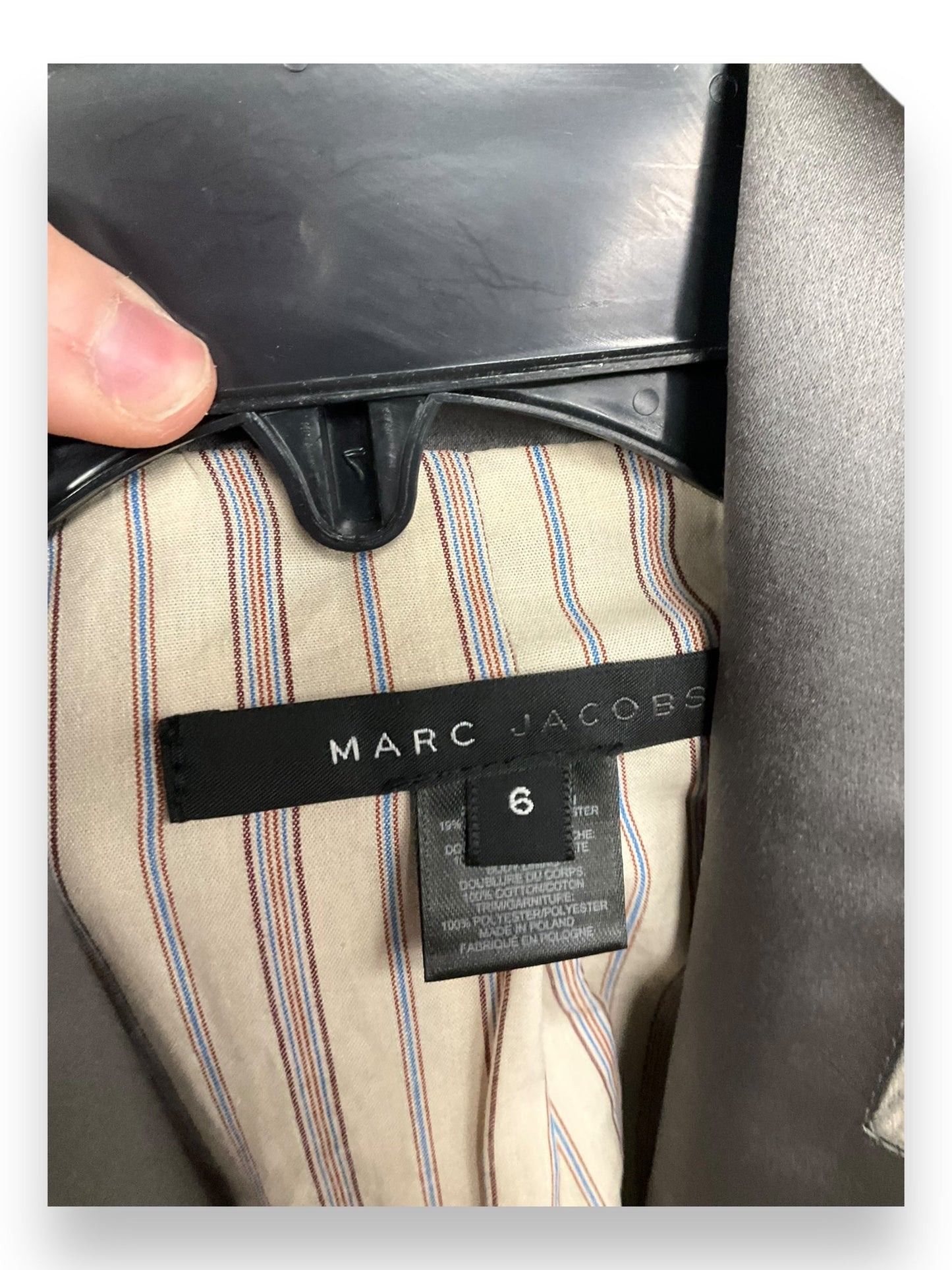 Blazer By Marc Jacobs In Grey, Size: S