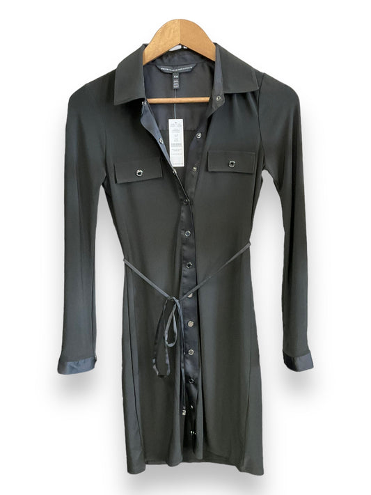 Dress Casual Midi By White House Black Market  Size: Xxs