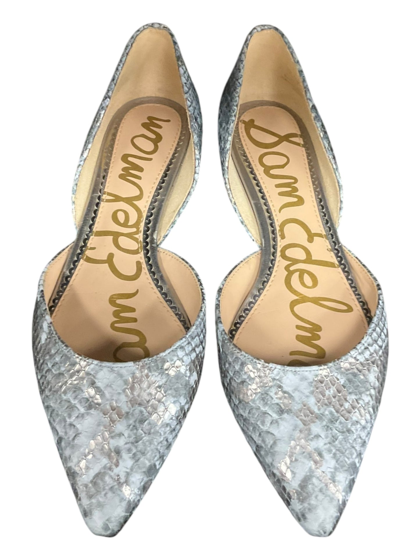 Shoes Flats D Orsay By Sam Edelman In Snakeskin Print, Size: 7