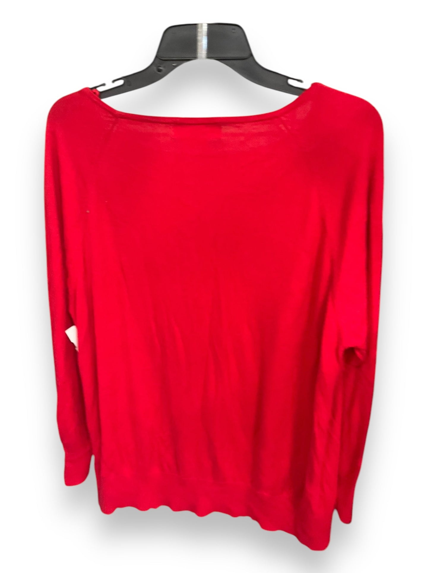 Sweater By Michael By Michael Kors In Red, Size: 1x