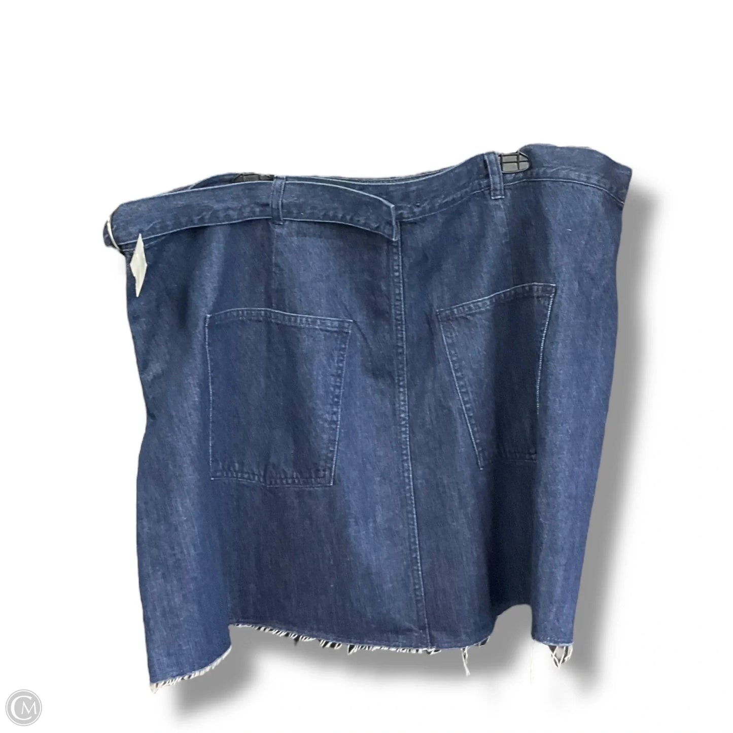 Skirt Mini & Short By Madewell In Blue Denim, Size: 24