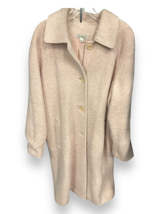 Coat Wool By Eva Mendes In Pink, Size: L