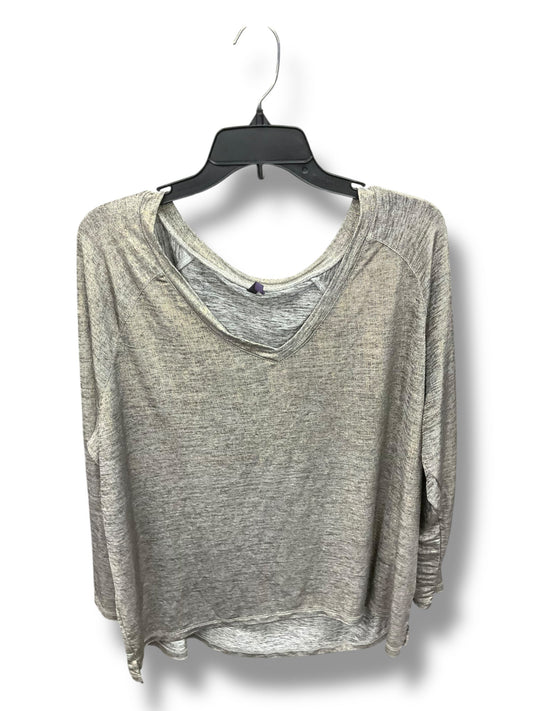 Top Long Sleeve By Not Your Daughters Jeans In Gold & Silver, Size: 1x