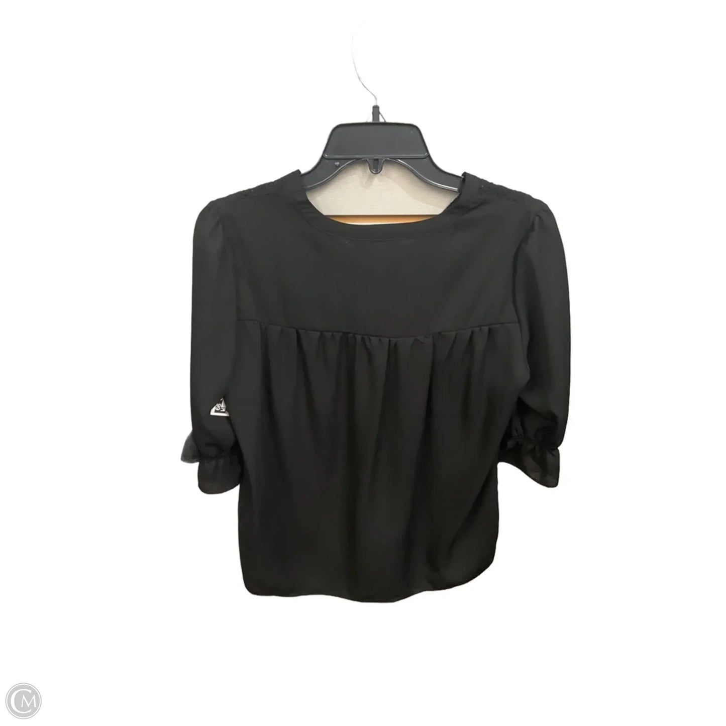 Top Short Sleeve By Zac And Rachel In Black, Size: S