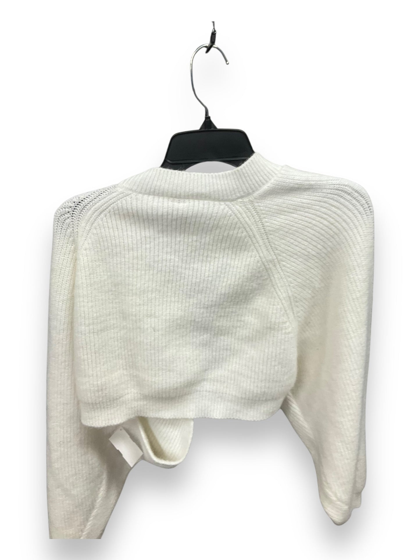 Sweater Cardigan By Pilcro In White, Size: Osfm