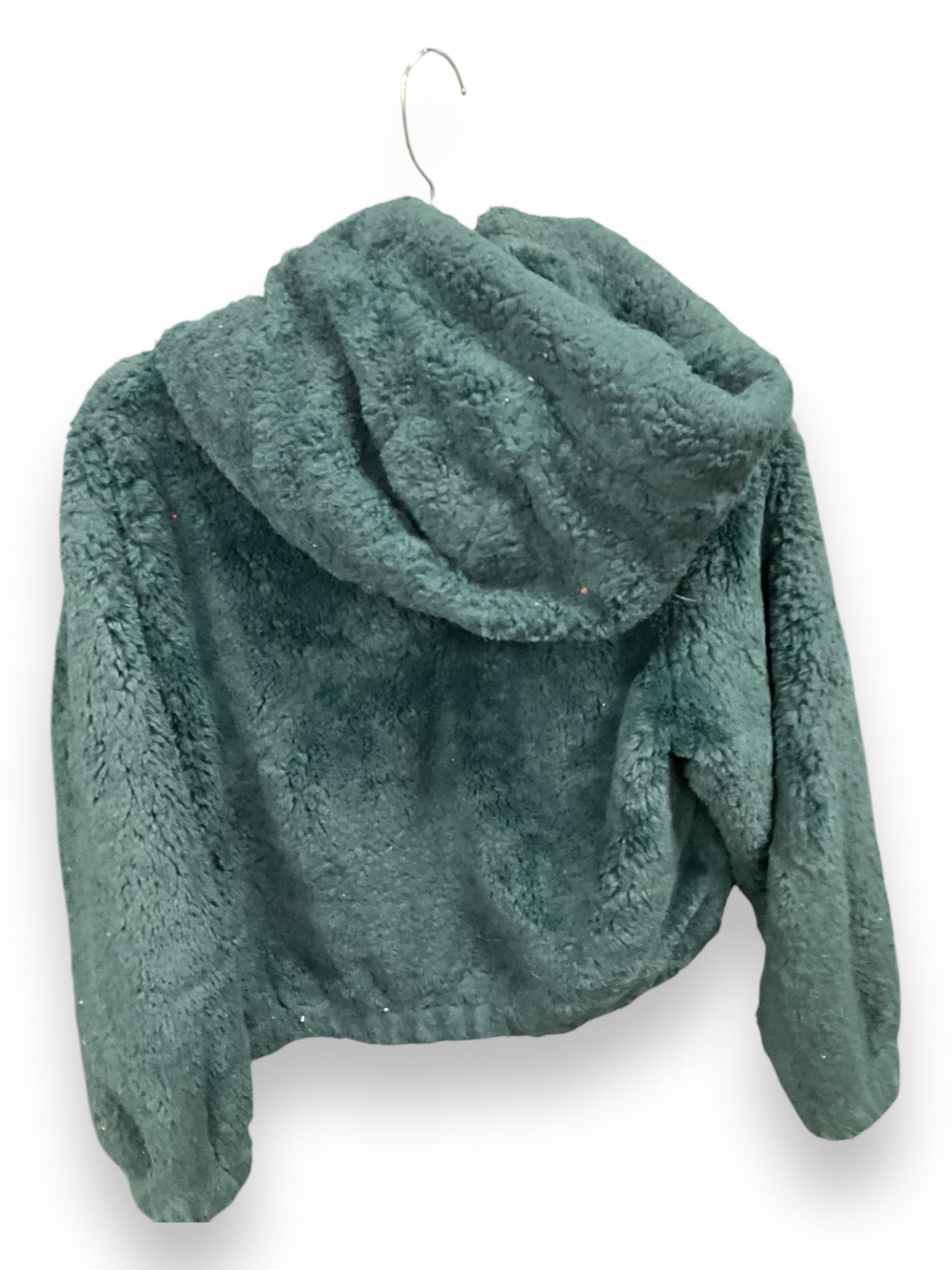 Jacket Faux Fur & Sherpa By Philosophy In Green, Size: S