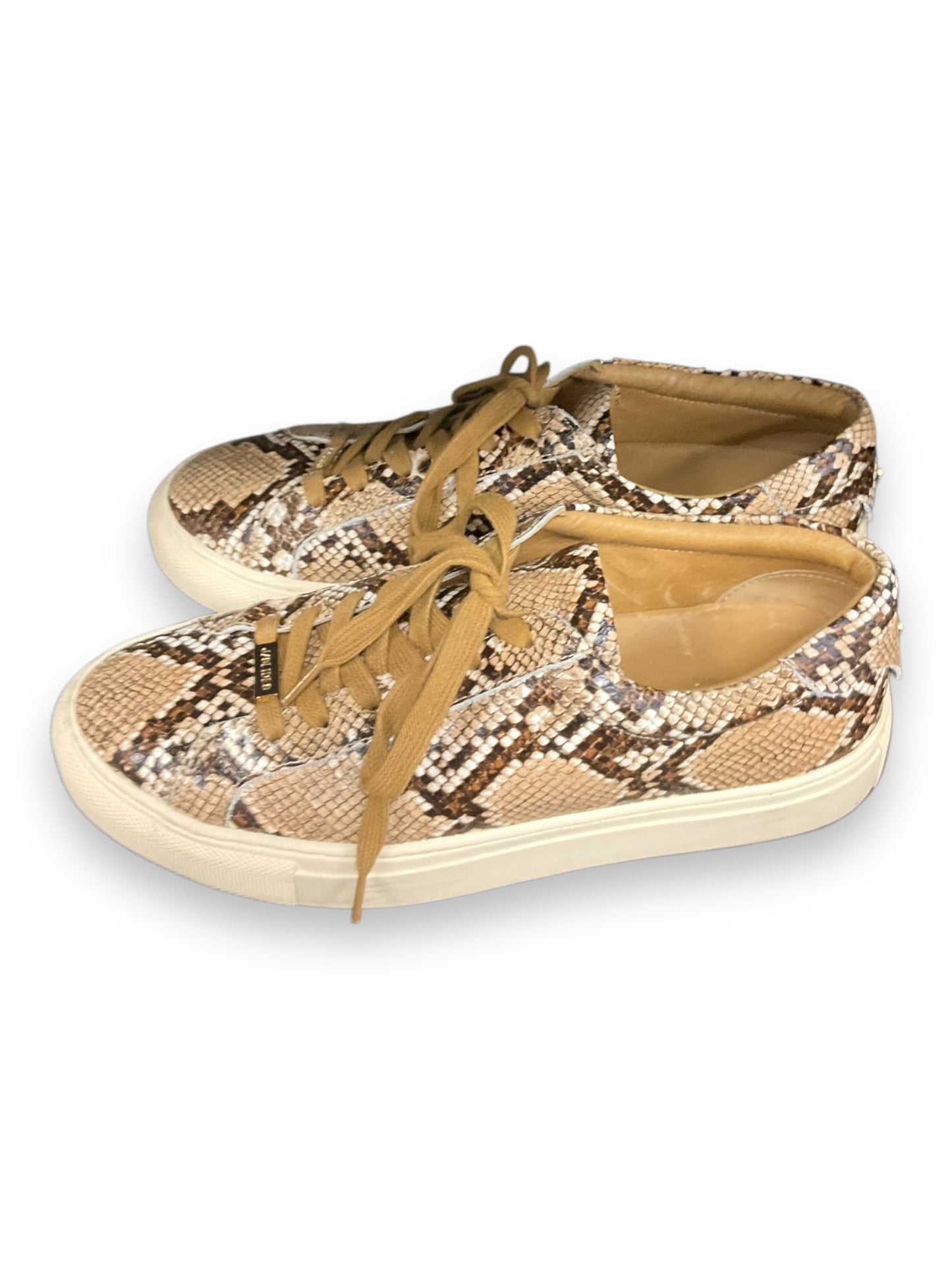 Shoes Sneakers By J Slides In Snakeskin Print, Size: 8