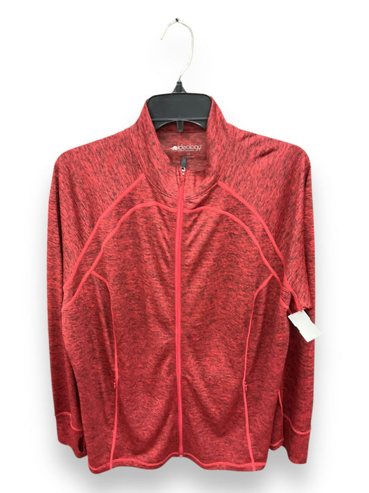 Athletic Jacket By Ideology In Red, Size: 2x