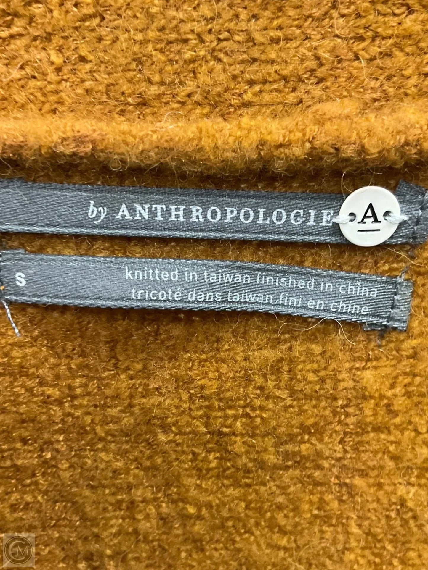 Sweater By Anthropologie In Yellow, Size: S