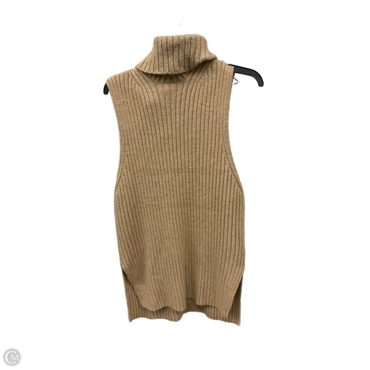 Dress Sweater By H&m In Tan, Size: S