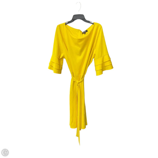 Dress Work By Glamour In Yellow, Size: 1x