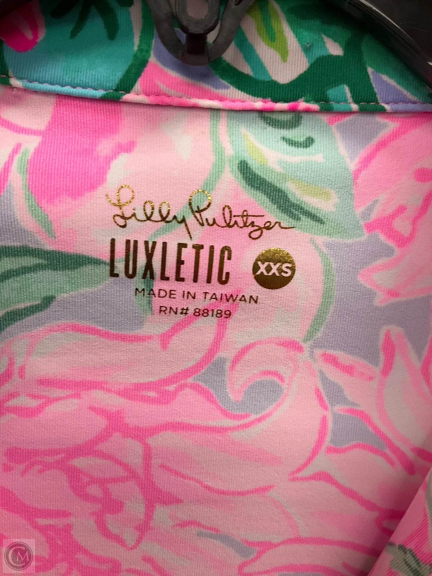 Top Long Sleeve Designer By Lilly Pulitzer In Floral Print, Size: Xxs