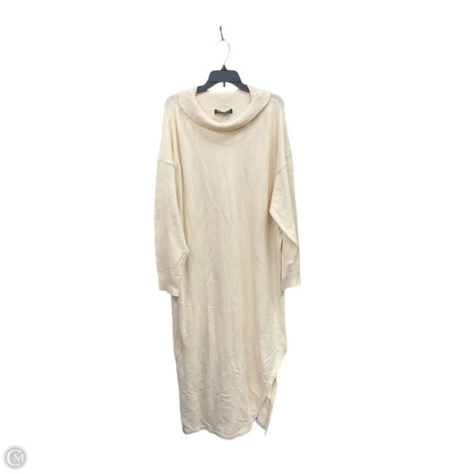 Dress Casual Maxi By Eloquii In Beige, Size: 2x