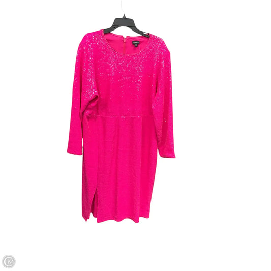 Dress Party Midi By Torrid In Pink, Size: 2x