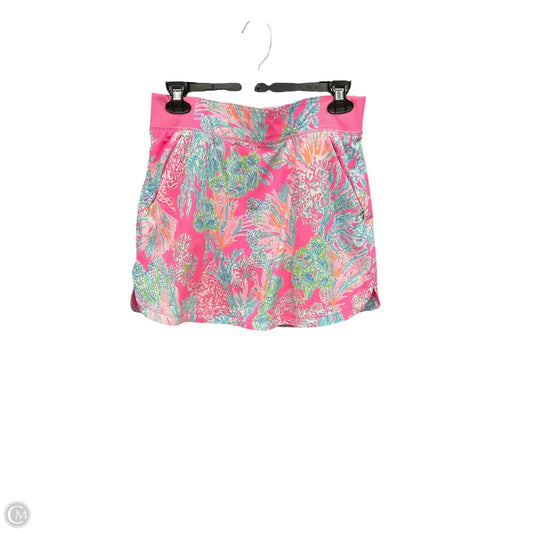 Skort Designer By Lilly Pulitzer In Nautical Print, Size: S