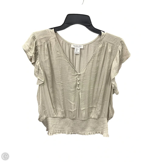 Top Short Sleeve By Rachel Zoe In Green, Size: Xl