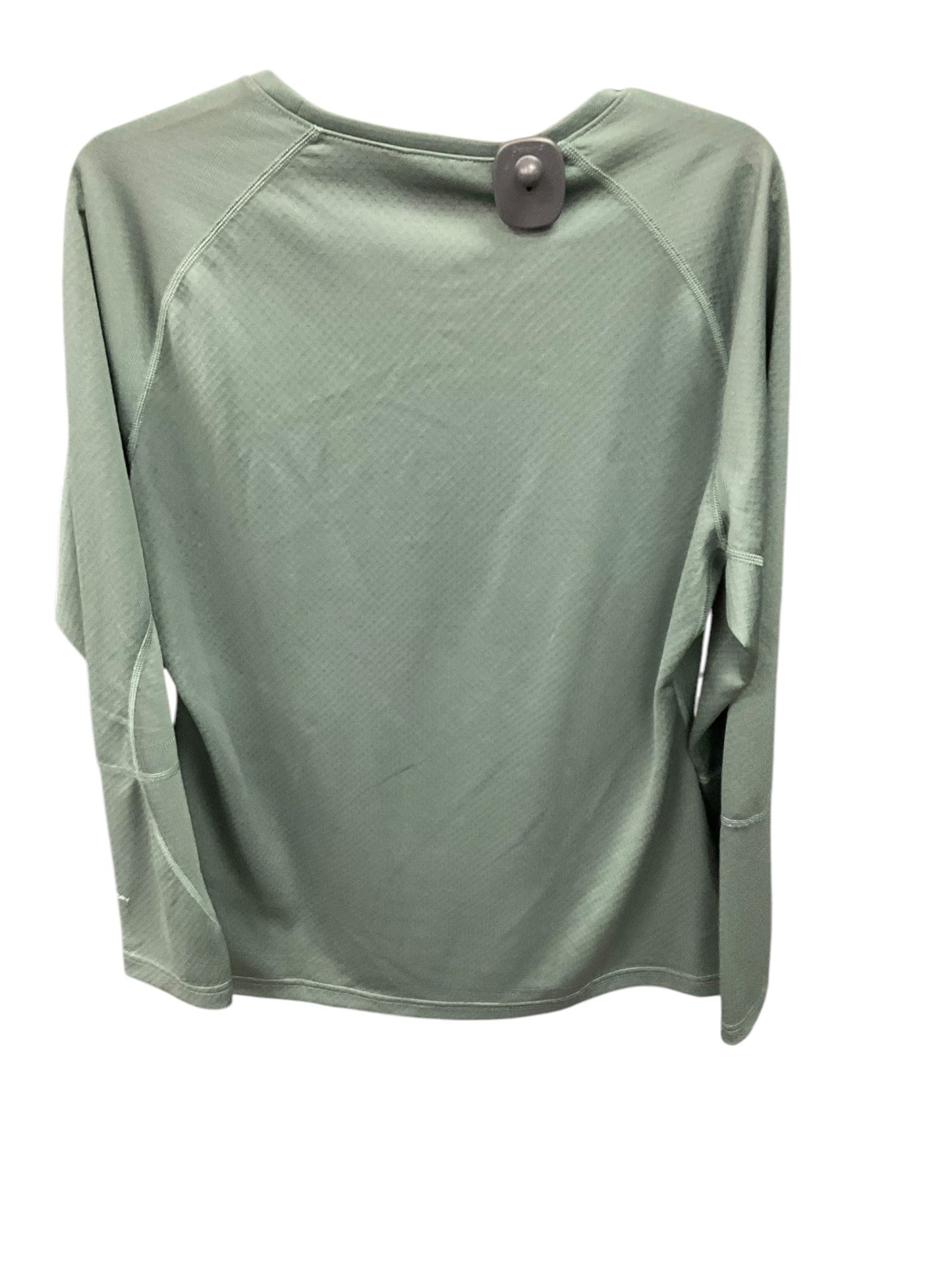 Athletic Top Long Sleeve Crewneck By The North Face In Green, Size: Xl