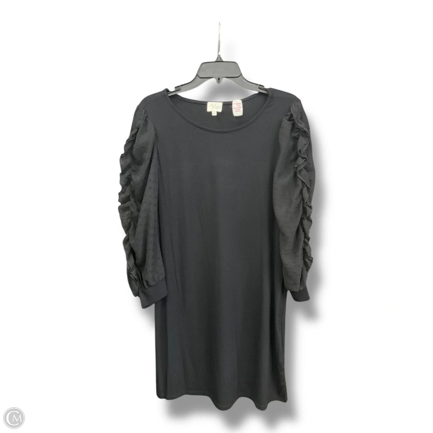 Dress Party Short By Ava James In Black, Size: S