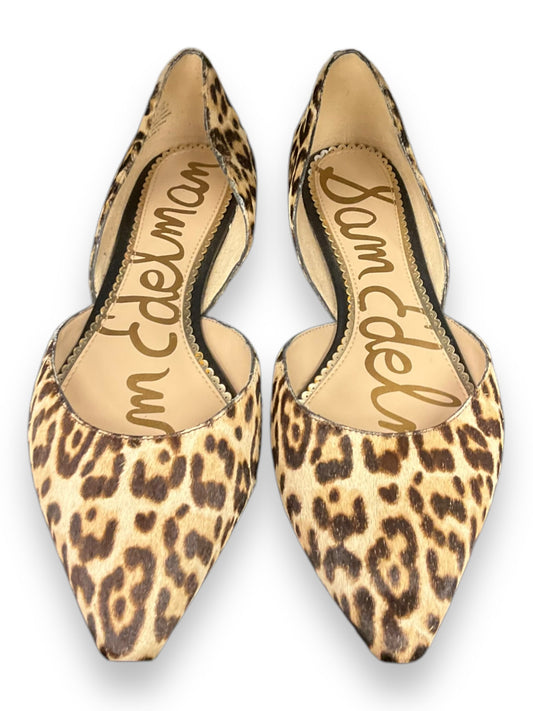 Shoes Flats By Sam Edelman In Animal Print, Size: 8.5