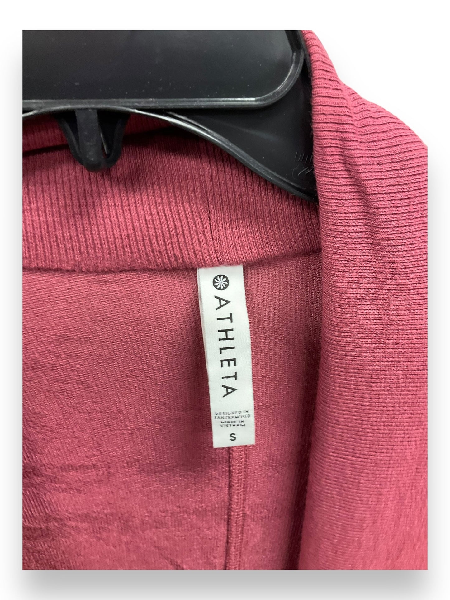 Sweater Cardigan By Athleta In Pink, Size: S