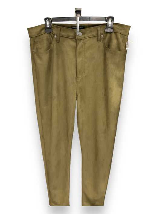 Pants Ankle By Banana Republic In Olive, Size: 16