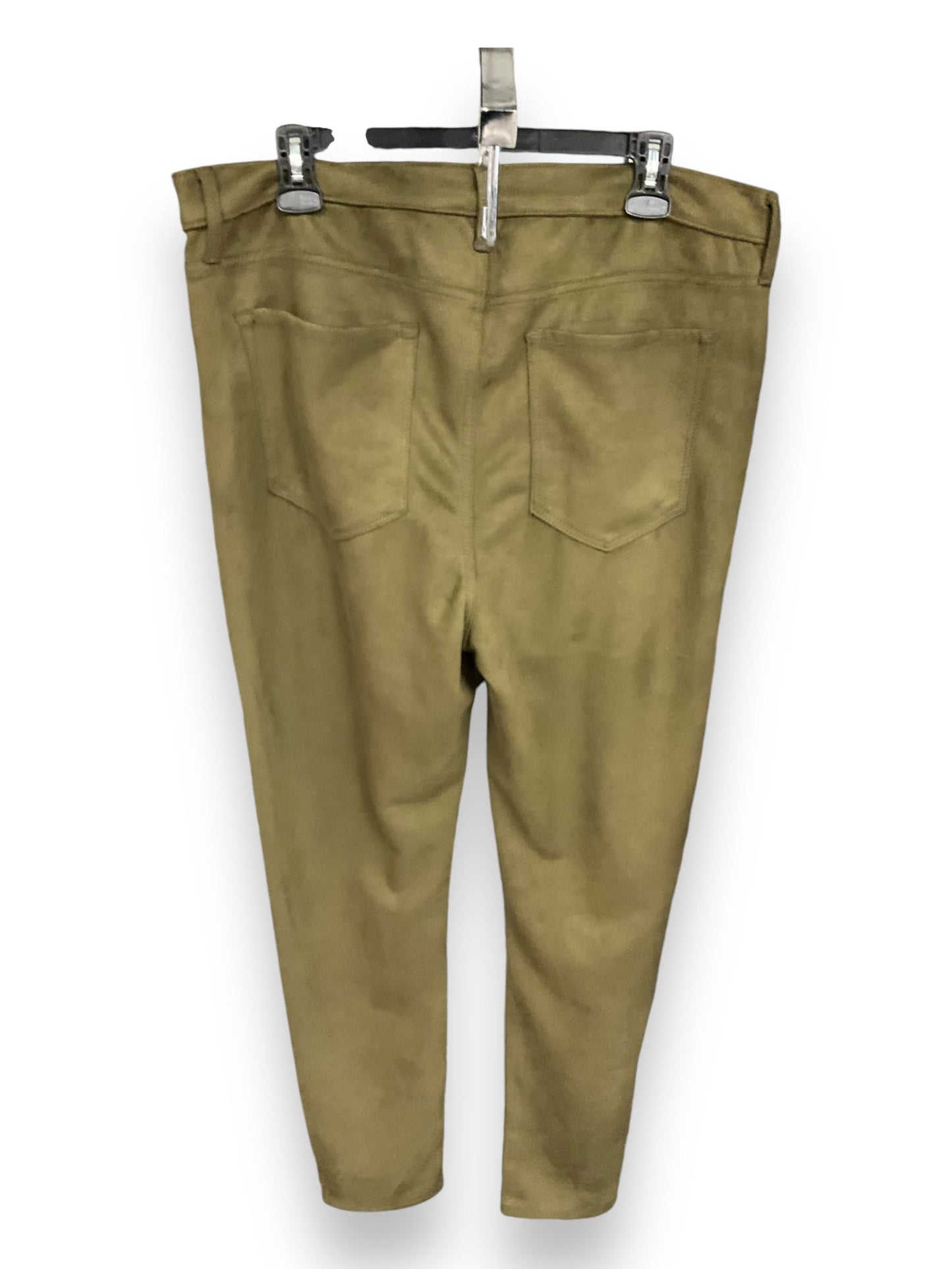 Pants Ankle By Banana Republic In Olive, Size: 16