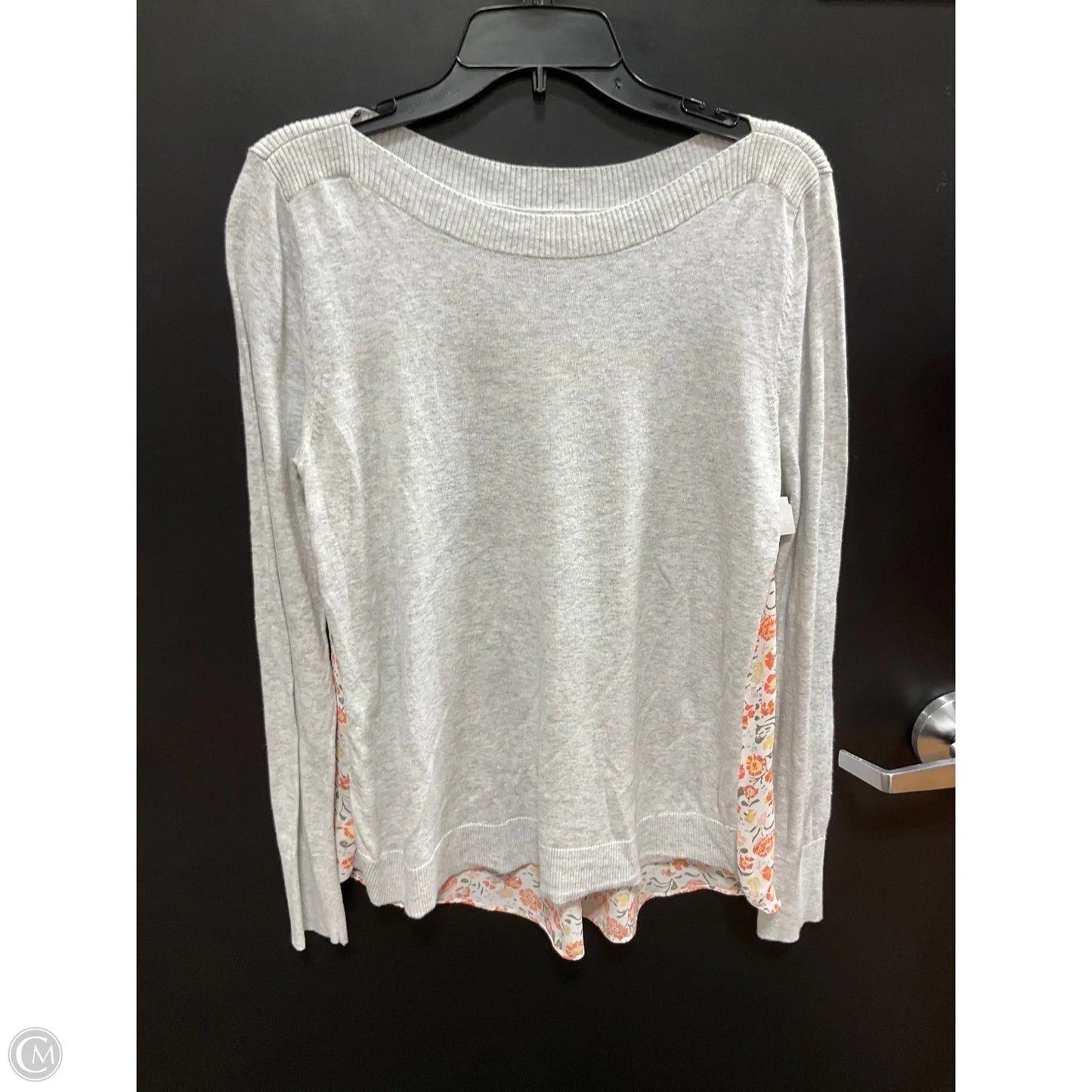 Sweater By Loft In Grey, Size: S
