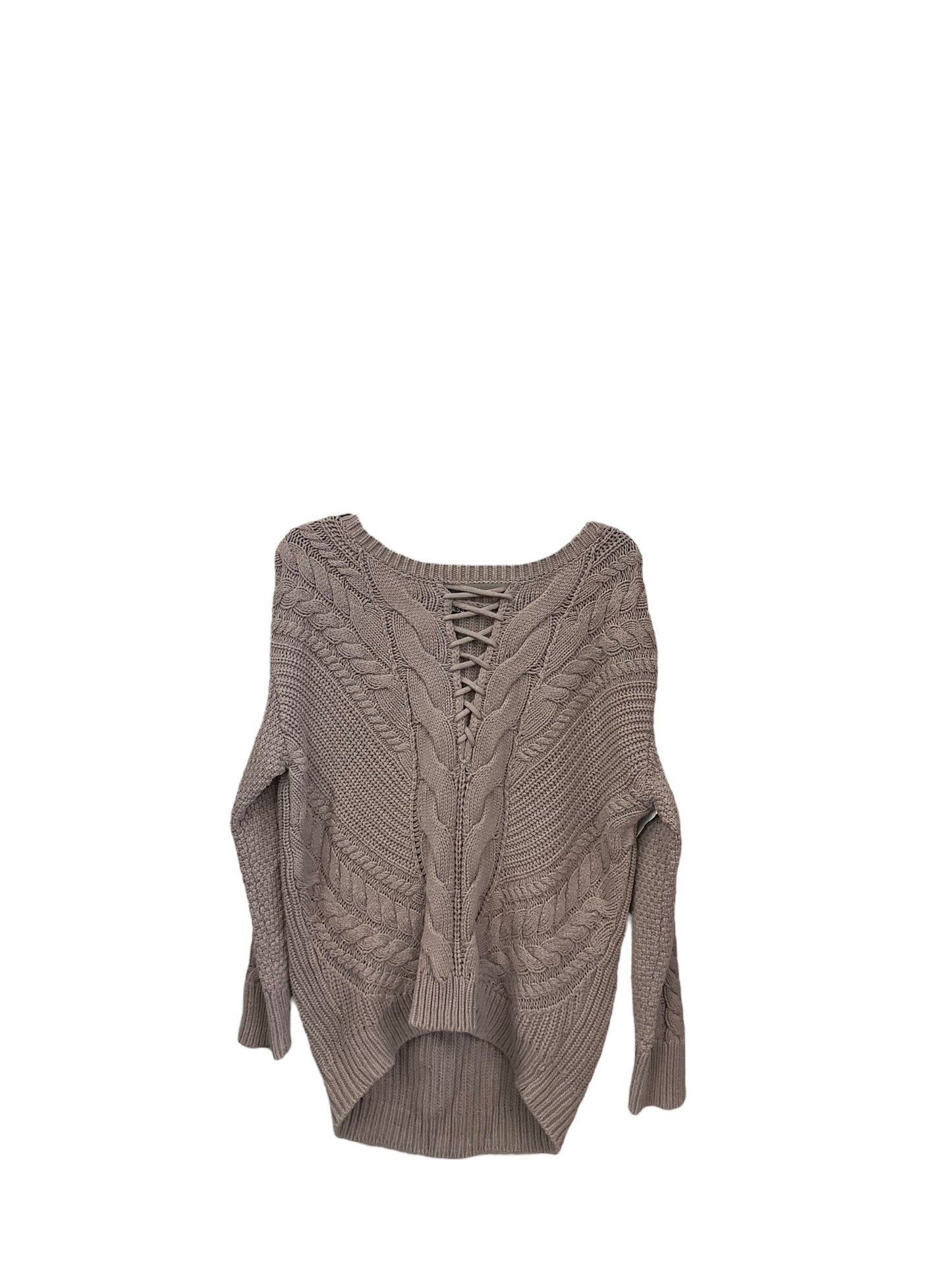 Sweater By Express In Taupe, Size: S