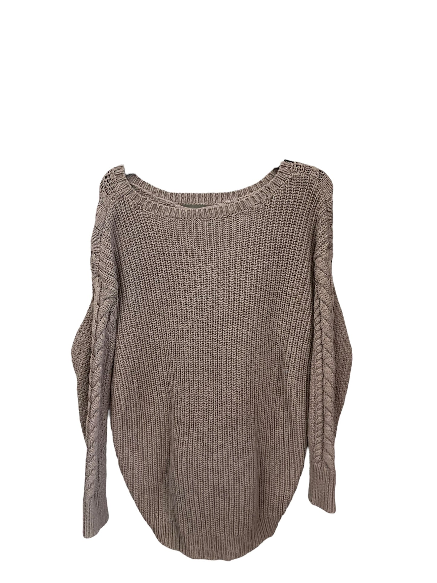 Sweater By Express In Taupe, Size: S