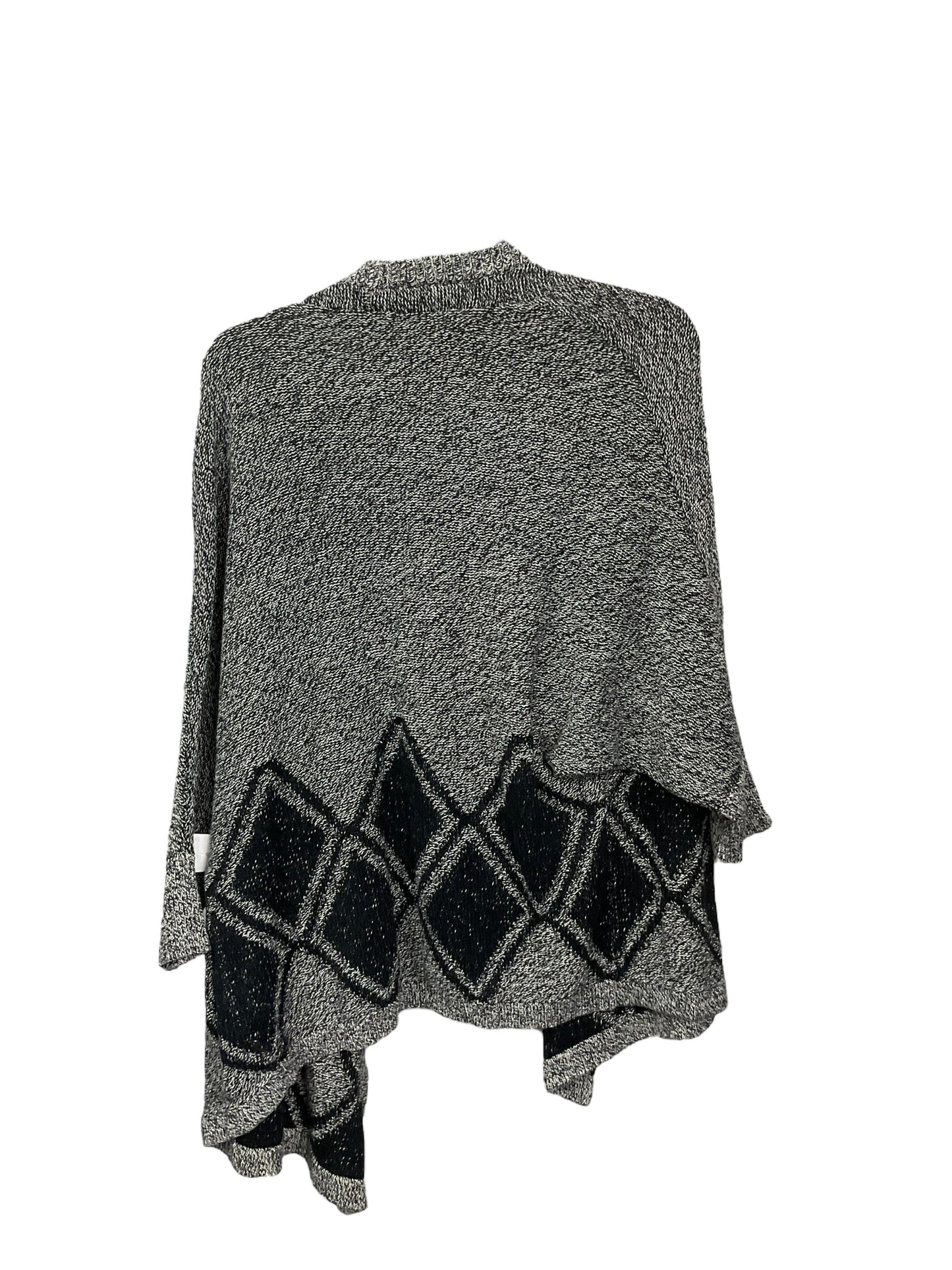 Sweater Cardigan By Madewell In Black White, Size: Xs