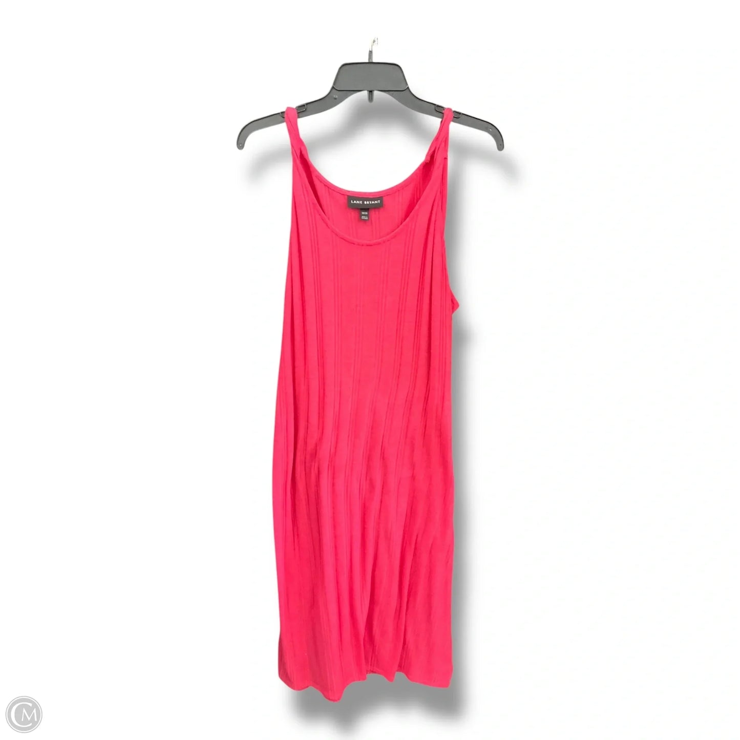Dress Casual Midi By Lane Bryant In Magenta, Size: 2x