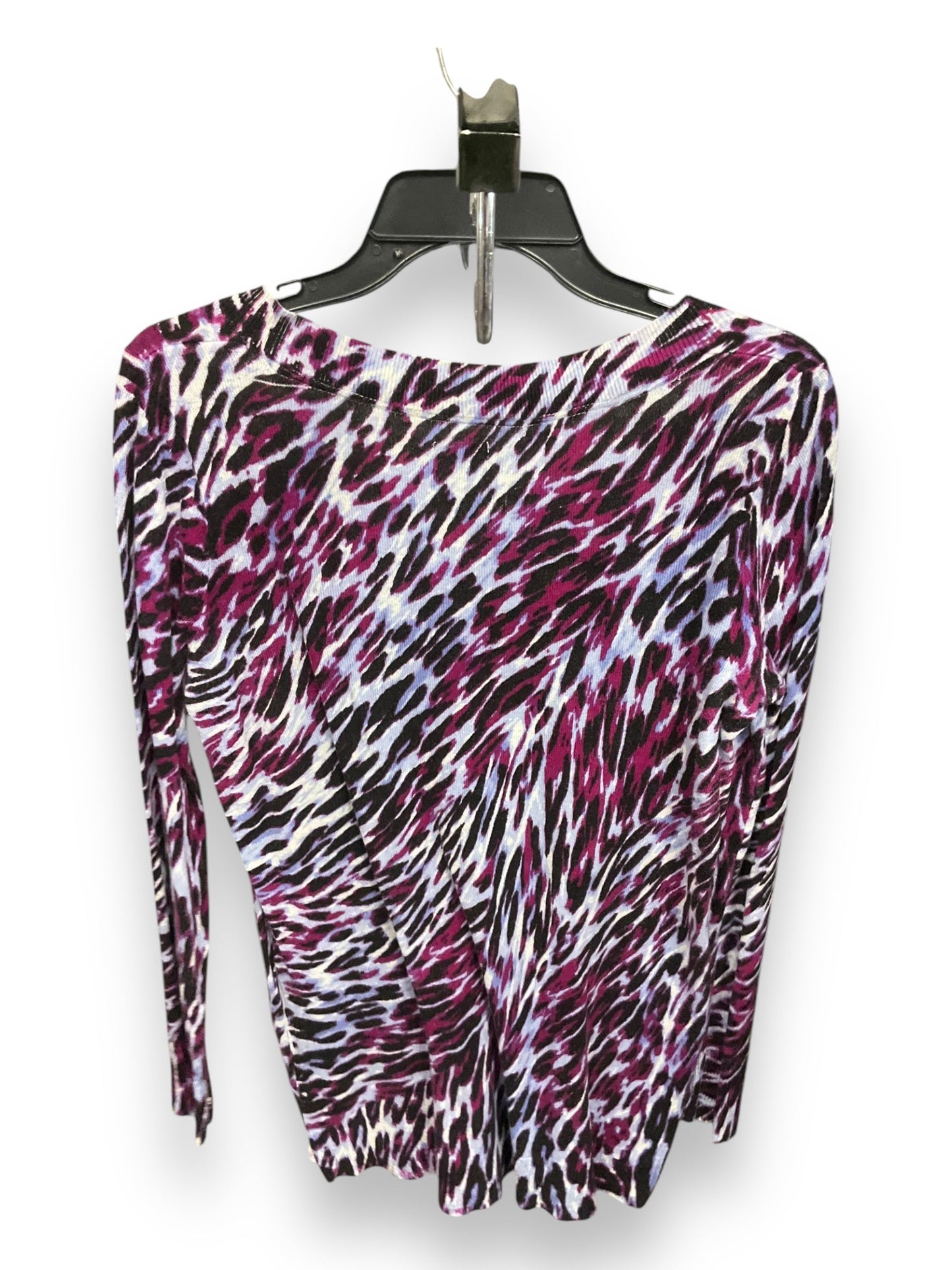 Sweater By Apt 9 In Animal Print, Size: S