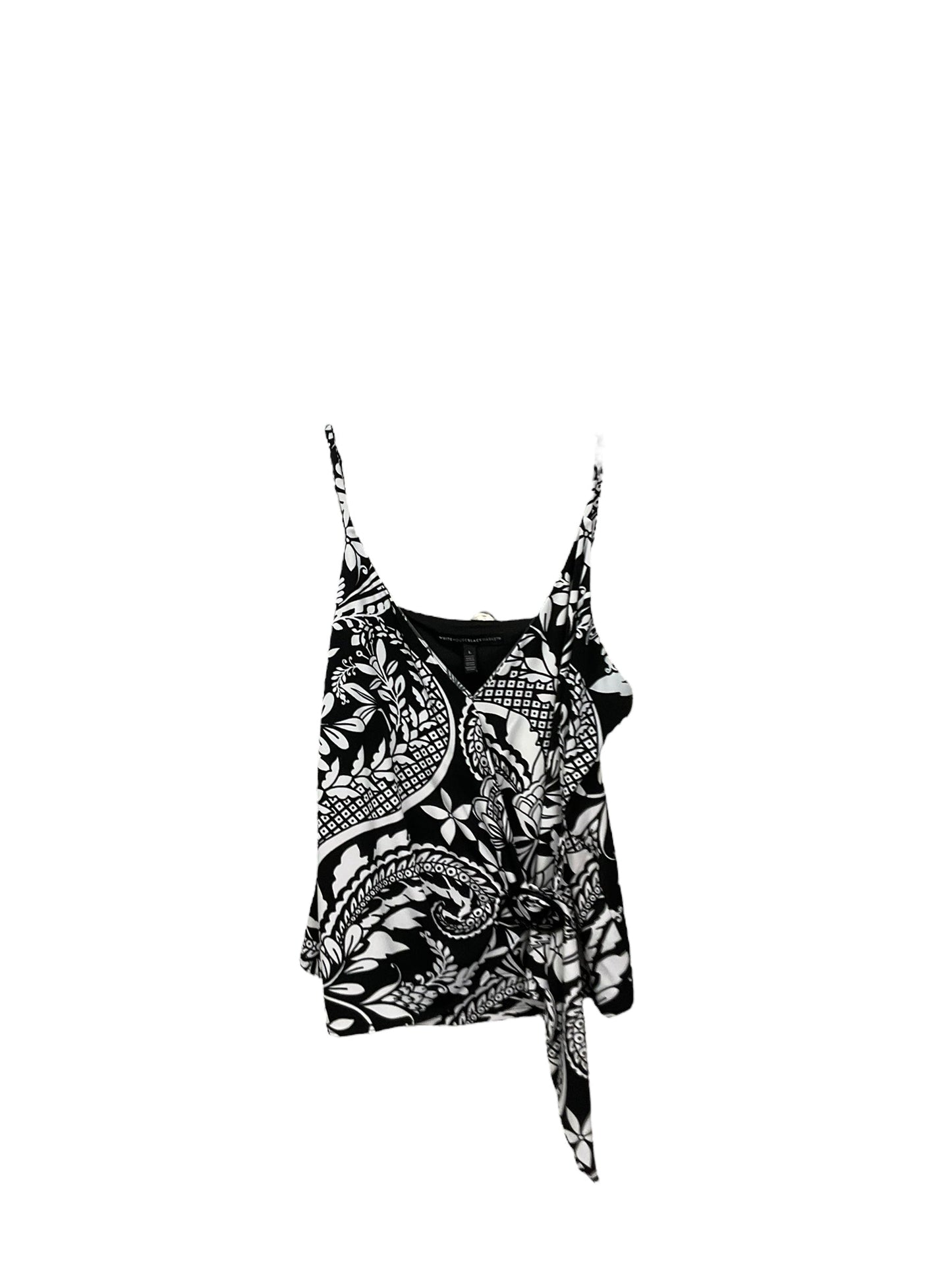 Tank Top By White House Black Market In Black & White, Size: L