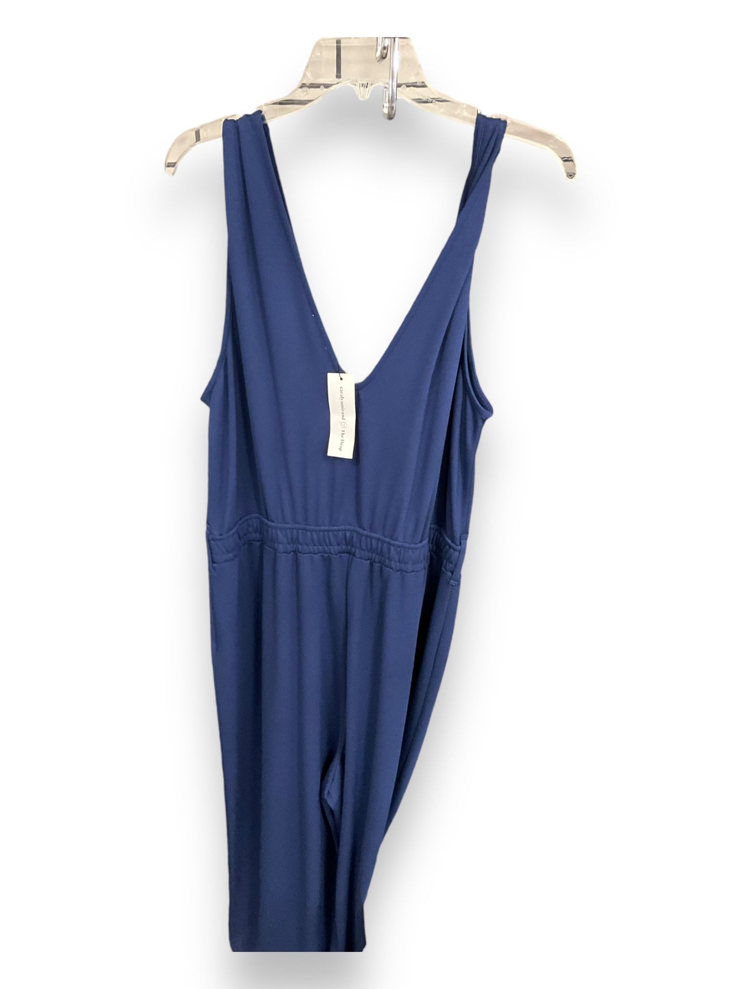 Jumpsuit By Clothes Mentor In Navy, Size: Xxl