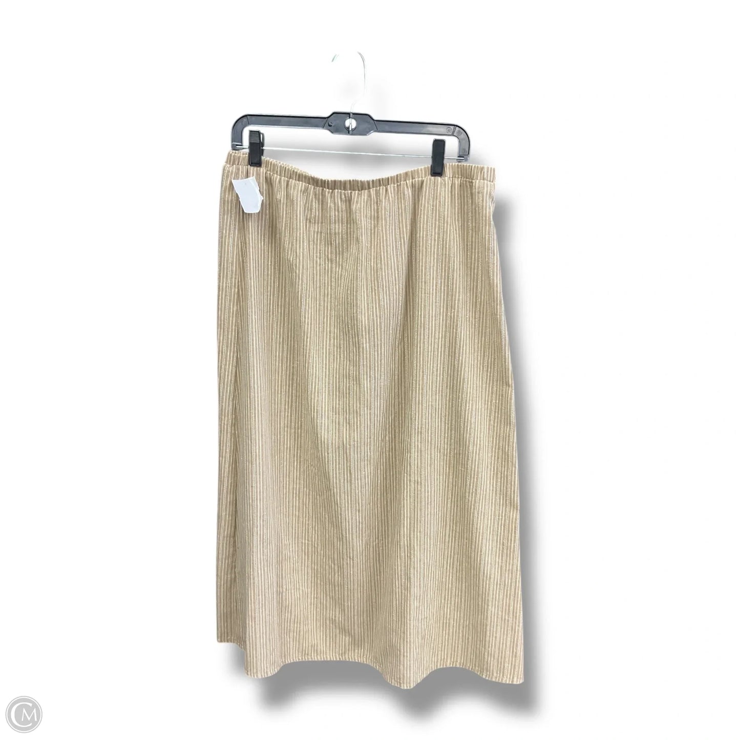 Skirt Maxi By For Cynthia In Tan, Size: Xl