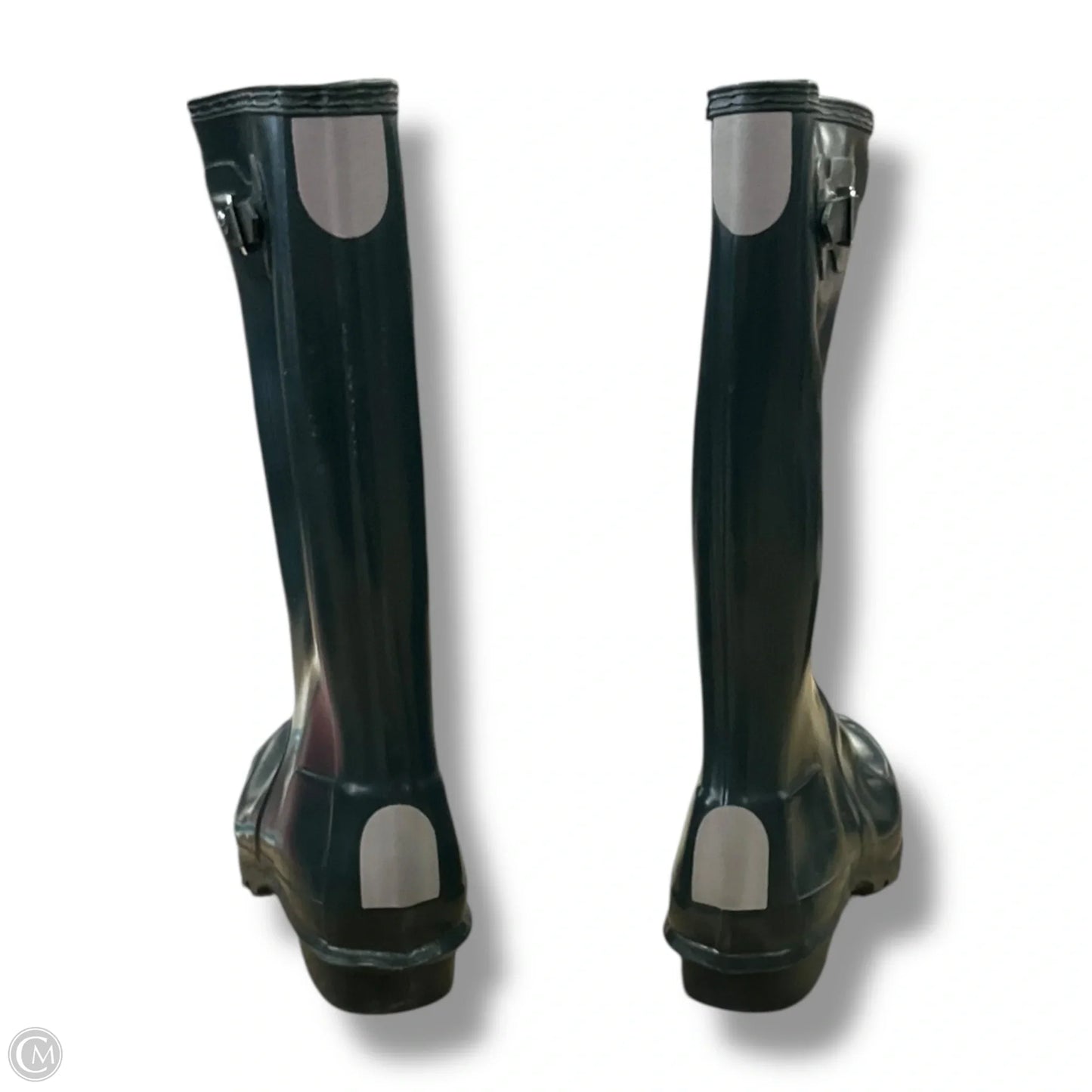 Boots Rain By Hunter In Green, Size: 5.5