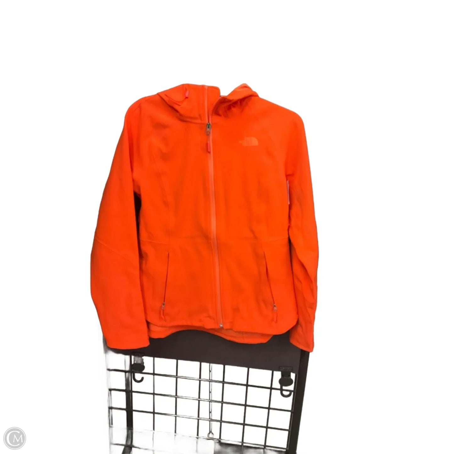 Athletic Jacket By The North Face In Orange, Size: Sp