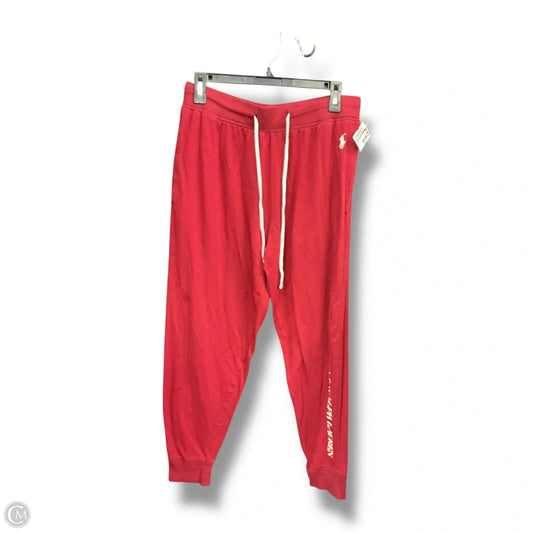 Pants Joggers By Polo Ralph Lauren In Red, Size: 8