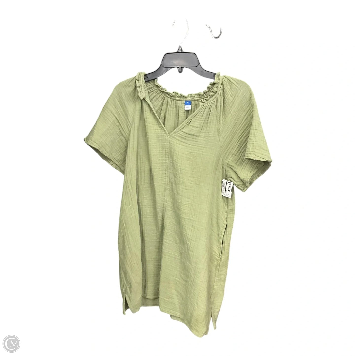 Dress Casual Midi By Old Navy In Green, Size: M