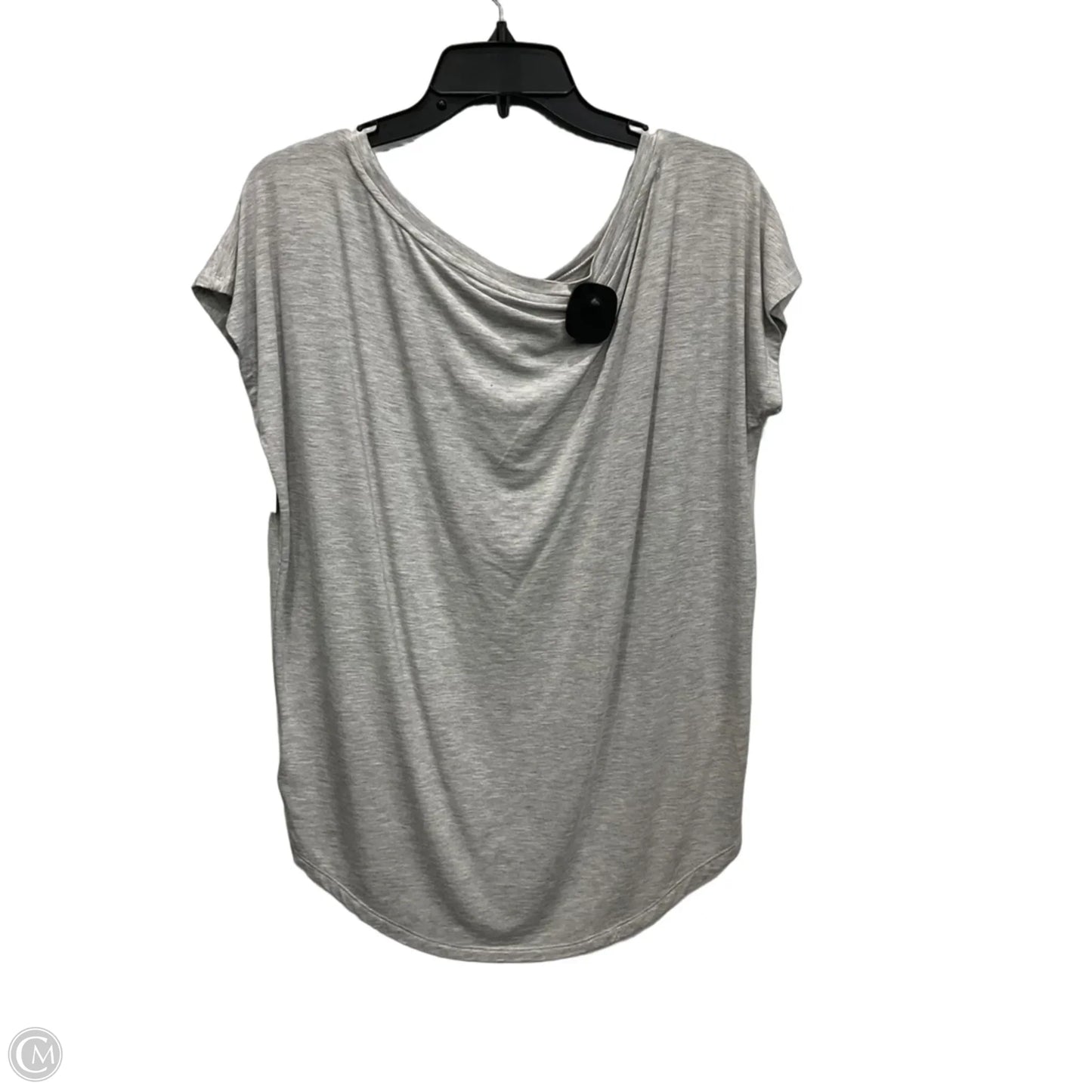 Top Short Sleeve Basic By Express In Grey, Size: S