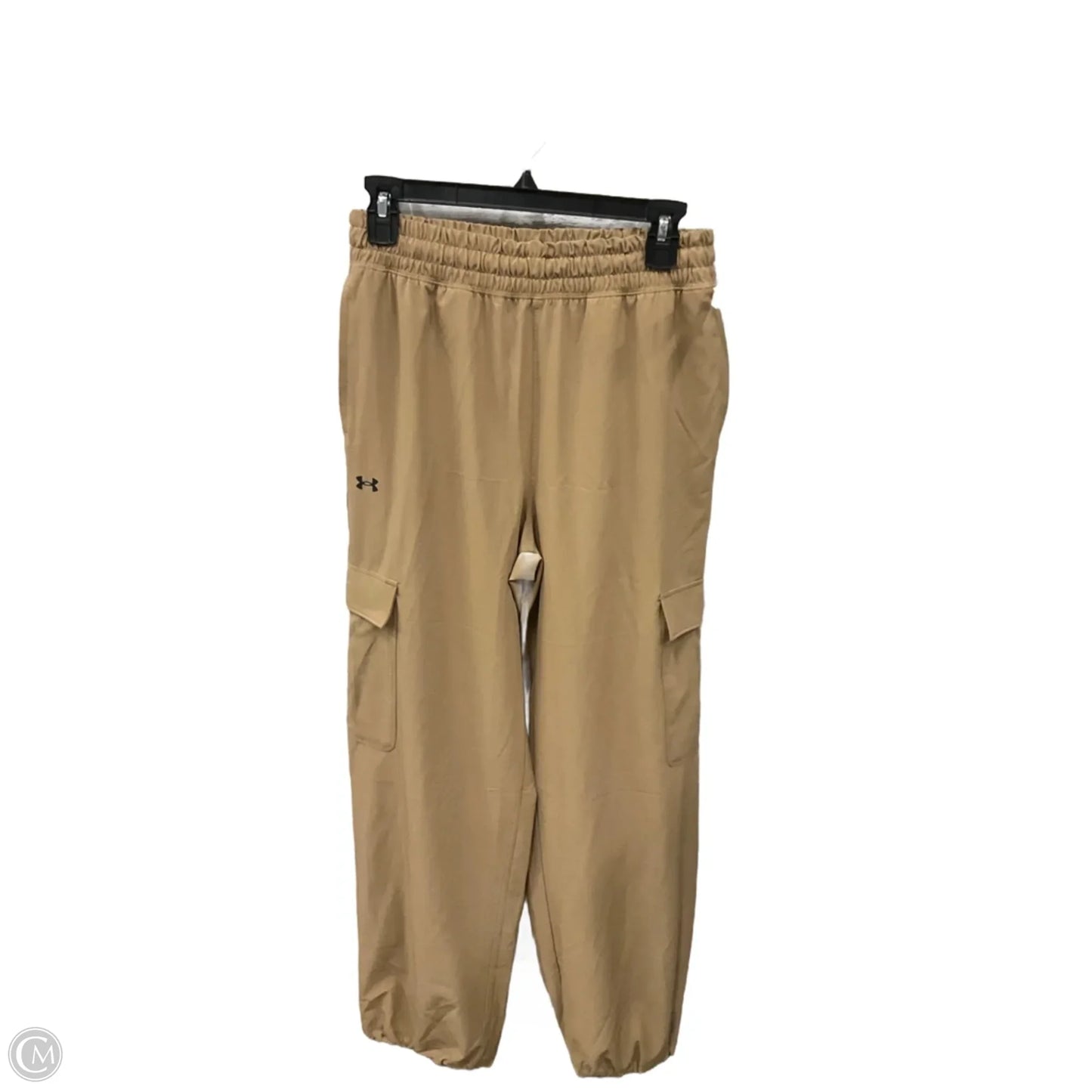 Athletic Pants By Under Armour In Tan, Size: S