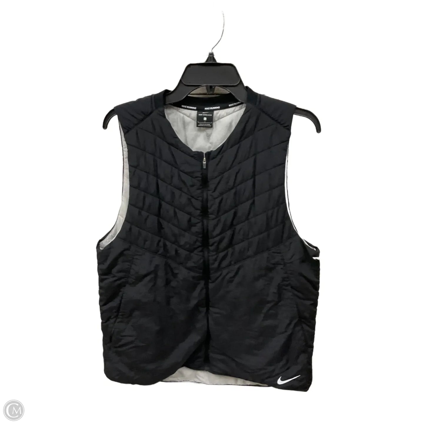 Vest Puffer & Quilted By Nike Apparel In Black, Size: S